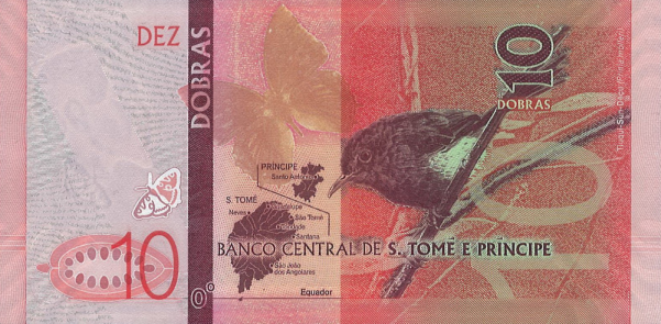 PN77 Sao Tome e Principe 10 Dobras Year 2020